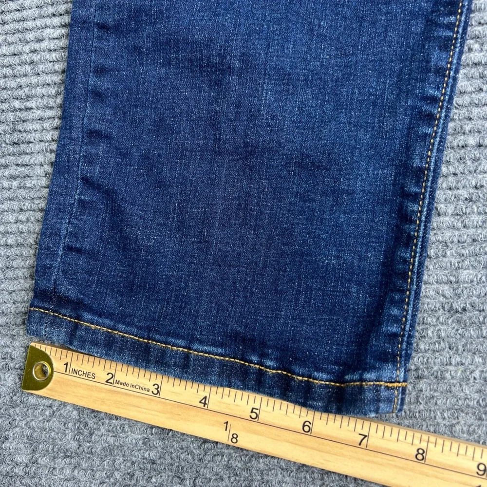 Lucky Brand 223 Straight Leg Jeans Mens 33x32 Blue Stretch Denim Medium Wash